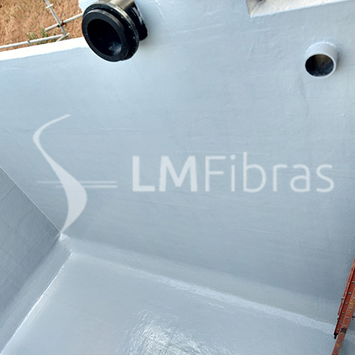 Revestimento Flakeglass - LM Fibras